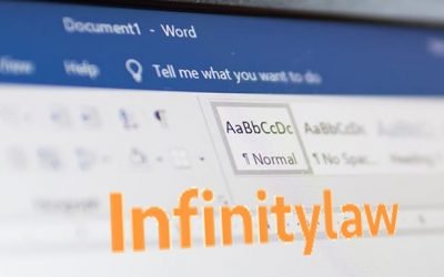 Law firm Tip : Don’t lose Word Documents if you use Infinity Law