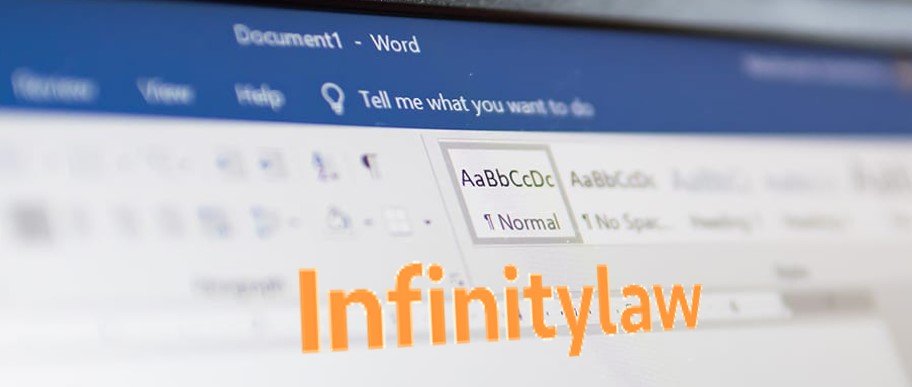 Law firm Tip : Don’t lose Word Documents if you use Infinity Law