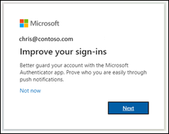 Heads-up:  Microsoft Authenticator Change